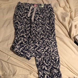 Lilly Pulitzer PJ pants size medium